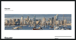 Desktop Screenshot of equatr.com
