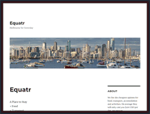 Tablet Screenshot of equatr.com